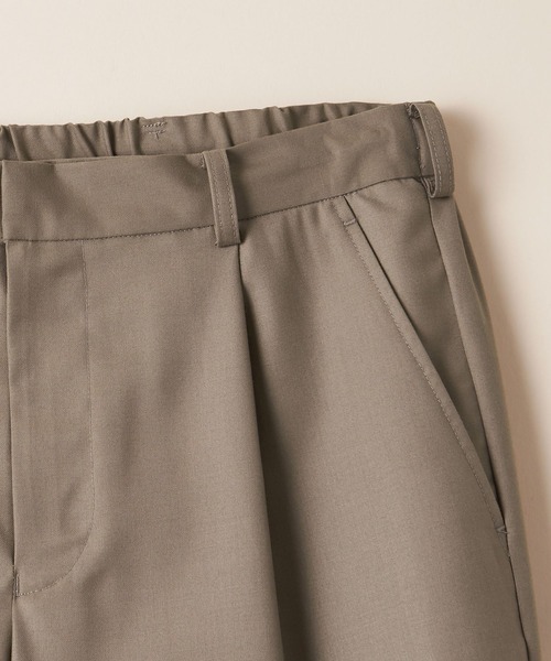 UNITED ARROWS（ユナイテッドアローズ）の「【マルチサイズ】TR ドレープ ストレート イージースラックス（スラックス・メンズ・ネイビー/ブラウン/ダークグレー/オリーブ/グレー/ナチュラル/ベージュ/ブラック・マルチサイズ）」の22枚目の写真