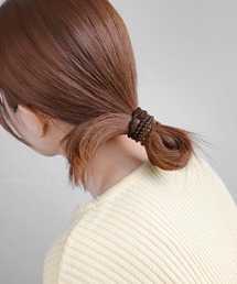 ヘアゴム  大人可愛い♡秋色ブラウン( ´艸｀) ヘアゴム（ブラウン/茶色系）ファッション通販 - ZOZOTOWN