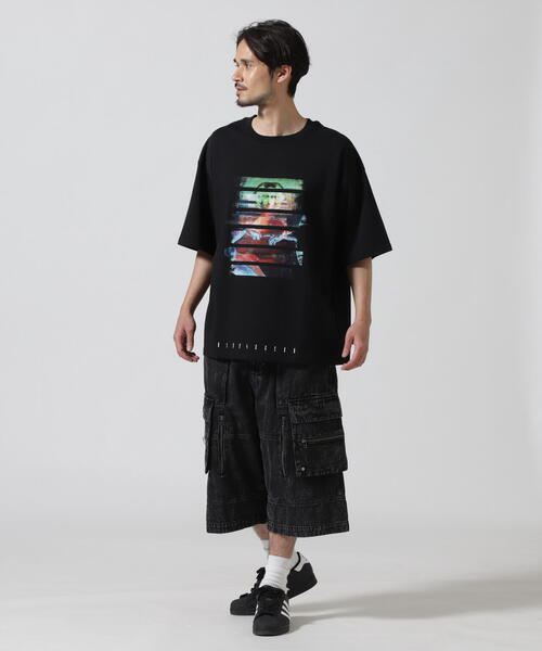 DankeSchon/ダンケシェーン/PREMIUM TC BLACK ZIP CARGO PANTS
