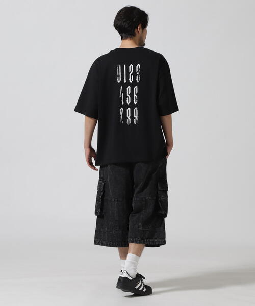 DANKE SCHON（ダンケシェーン）の「DankeSchon/ダンケシェーン/CHEMIBLEACH DENIM CARGO SHORTS（デニムパンツ・メンズ・グレー/ブラック・L/M）」の8枚目の写真