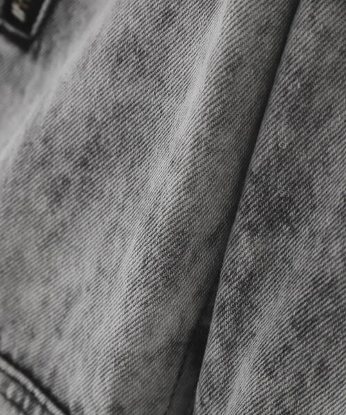 DANKE SCHON（ダンケシェーン）の「DankeSchon/ダンケシェーン/CHEMIBLEACH DENIM CARGO SHORTS（デニムパンツ・メンズ・グレー/ブラック・L/M）」の14枚目の写真