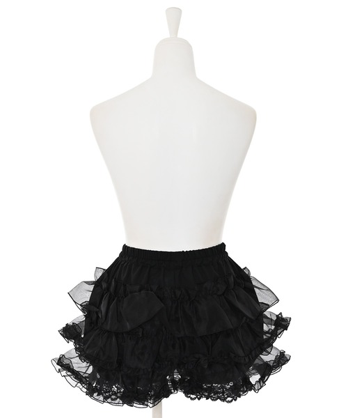 Narcissus（ナルシス）の「チュールフリルミニスカート（スカート・レディース・ホワイト/ブラック・FREE）」の20枚目の写真