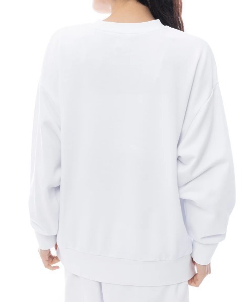 RVCA(ルーカ)の「RVCA レディース RVCA SPORT CREW トレーナー 【2025年春夏モデル】/ルーカロゴオーバーシルエットスウェットトレーナー(スウェット・レディース・ブラック系その他/ホワイト/カーキ・LARGE/MEDIUM)」の13枚目の写真