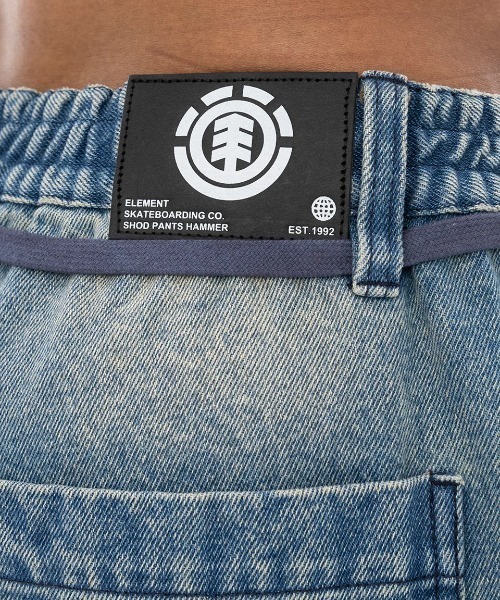 ELEMENT(エレメント)の「ELEMENT メンズ SHOD SHORTS HAMMER W W9 ショートパンツ 【2025年春夏モデル】/エレメントビッグシルエットウエストゴムショートパンツ(その他パンツ・メンズ・ライトブルー/ブラック系その他/ブルー系その他・MEDIUM/LARGE/X-LARGE)」の12枚目の写真