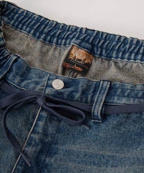 ELEMENT(エレメント)の「ELEMENT メンズ SHOD SHORTS HAMMER W W9 ショートパンツ 【2025年春夏モデル】/エレメントビッグシルエットウエストゴムショートパンツ(その他パンツ・メンズ・ライトブルー/ブラック系その他/ブルー系その他・MEDIUM/LARGE/X-LARGE)」の9枚目の写真