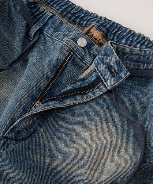 ELEMENT(エレメント)の「ELEMENT メンズ SHOD SHORTS HAMMER W W9 ショートパンツ 【2025年春夏モデル】/エレメントビッグシルエットウエストゴムショートパンツ(その他パンツ・メンズ・ライトブルー/ブラック系その他/ブルー系その他・MEDIUM/LARGE/X-LARGE)」の8枚目の写真
