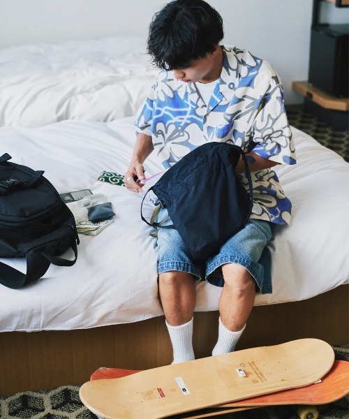 ELEMENT(エレメント)の「ELEMENT メンズ SHOD SHORTS HAMMER W W9 ショートパンツ 【2025年春夏モデル】/エレメントビッグシルエットウエストゴムショートパンツ(その他パンツ・メンズ・ライトブルー/ブラック系その他/ブルー系その他・MEDIUM/LARGE/X-LARGE)」の4枚目の写真