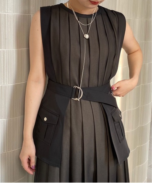 MEDI CORSET SET FULL PLEATS DRESS（ワンピース）｜Ameri