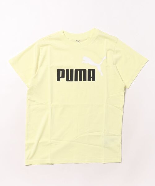 PUMA（プーマ）の「《PUMA》ESS 2 COLOR NO.1 ﾛｺﾞ Tｼｬﾂ B（Tシャツ/カットソー・キッズ・イエロー/レッド/ダークグリーン/ブラック/イエロー系その他/グレー/グリーン系その他2/グリーン系その他/ネイビー・130/140/150/160）」の8枚目の写真