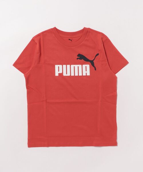 PUMA（プーマ）の「《PUMA》ESS 2 COLOR NO.1 ﾛｺﾞ Tｼｬﾂ B（Tシャツ/カットソー・キッズ・イエロー/レッド/ダークグリーン/ブラック/イエロー系その他/グレー/グリーン系その他2/グリーン系その他/ネイビー・130/140/150/160）」の9枚目の写真