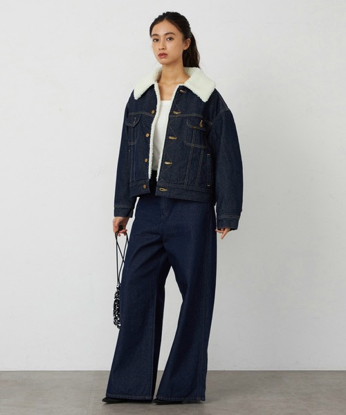 Wrangler(ラングラー)の「WRANGLER/ラングラー【US ORIGINAL】ワイドデニム ジーンズ インディゴブルー(デニムパンツ・レディース・インディゴブルー・MEDIUM/SMALL/X-SMALL)」の13枚目の写真