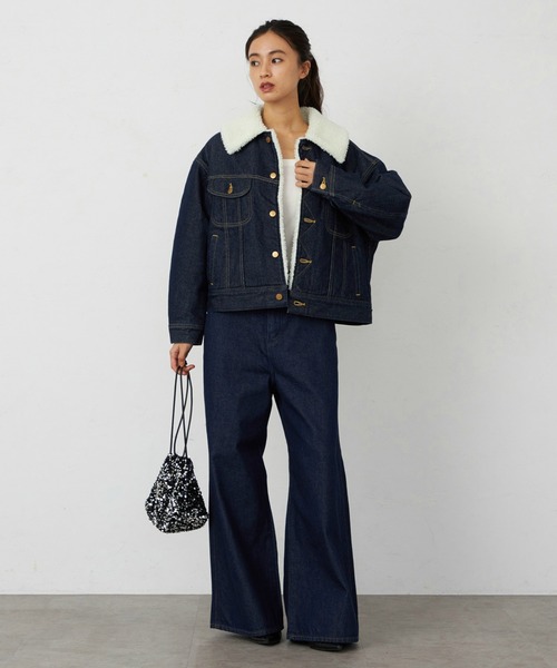 Wrangler(ラングラー)の「WRANGLER/ラングラー【US ORIGINAL】ワイドデニム ジーンズ インディゴブルー(デニムパンツ・レディース・インディゴブルー・MEDIUM/SMALL/X-SMALL)」の22枚目の写真