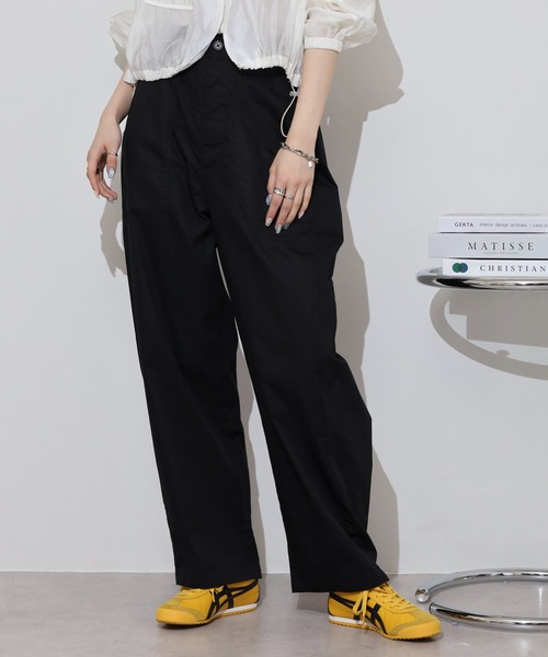 TOP DYED LIGHT FLANNEL+ NYLON TWILL LONG JACKET MA-1 SLEEVE