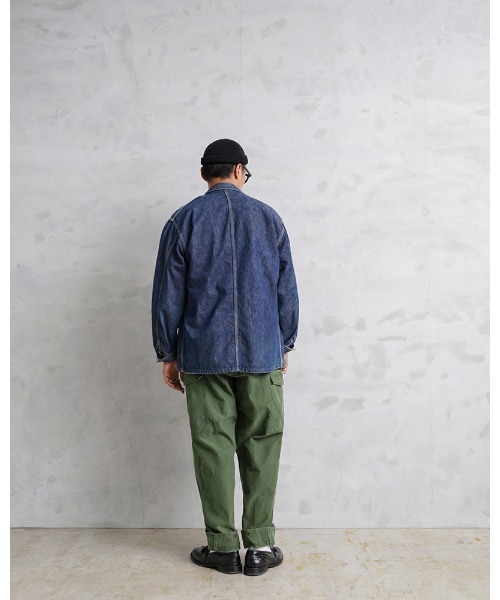 MILITARY（ミリタリー）の「《USED/古着》実物 USED スウェーデン軍 M-59 カーゴパンツ（カーゴパンツ・メンズ・グリーン・152/54/150）」の7枚目の写真