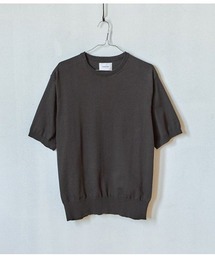 PORT BY ARK / ポートバイアーク：High Gauge Knit S/S：PO17-K002[COR]