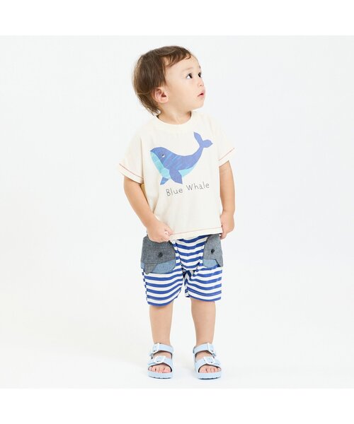 BIT'Z(ビッツ)の「動物モチーフポケットサルエルパンツ(その他パンツ・キッズ・グリーン/レッド/ブルー・80/90/95/100/110/120)」の4枚目の写真
