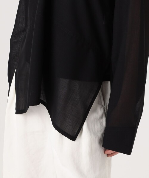 UNION LAUNCH（ユニオンランチ）の「UNION LAUNCH SAILOR TUNIC シャツ（シャツ/ブラウス・レディース・ホワイト/ブラック・FREE）」の10枚目の写真