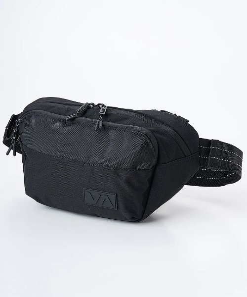 RVCA（ルーカ）の「RVCA レディース SURPLUS WAISTPACK 【2025年夏モデル】/ルーカロゴワンポイントナイロンボディバッグ・ウエストポーチ（ボディバッグ/ウエストポーチ・レディース・ブラック・FREE）」の3枚目の写真