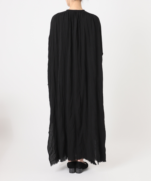 framework コットンクレープヘンリードレス FRAMeWORK｜コットンクレープヘンリードレス | Rakuten Fashion