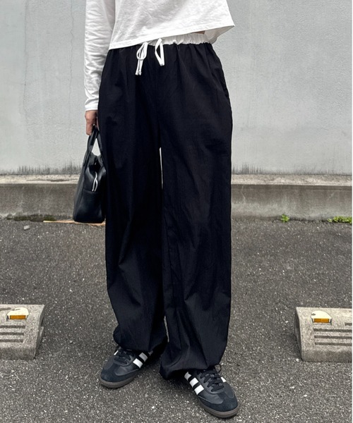 corteiz ナイロンパンツ Corteiz Litework Printed Logo Nylon Cuff Zip Track Pants