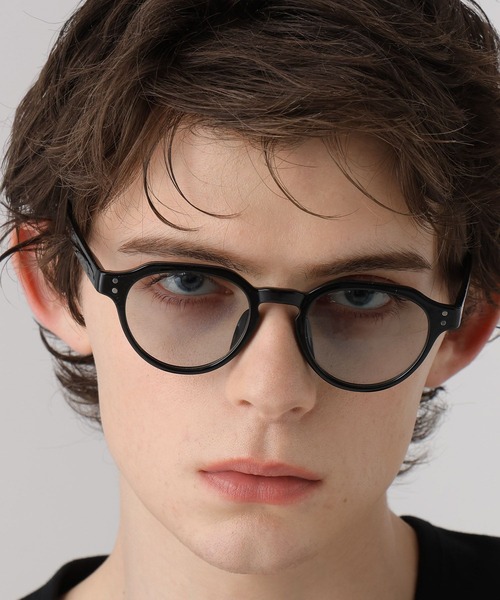 HARE(ハレ)の「ウェリントンサングラス(HARE)(サングラス・メンズ・ブラック×ブルー/グレー/クリア/ブラック×グレー・FREE)」の2枚目の写真