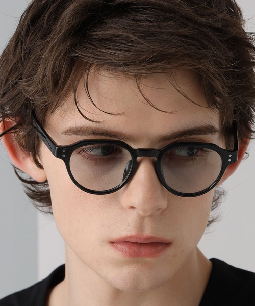 HARE(ハレ)の「ウェリントンサングラス(HARE)(サングラス・メンズ・ブラック×ブルー/グレー/クリア/ブラック×グレー・FREE)」の5枚目の写真