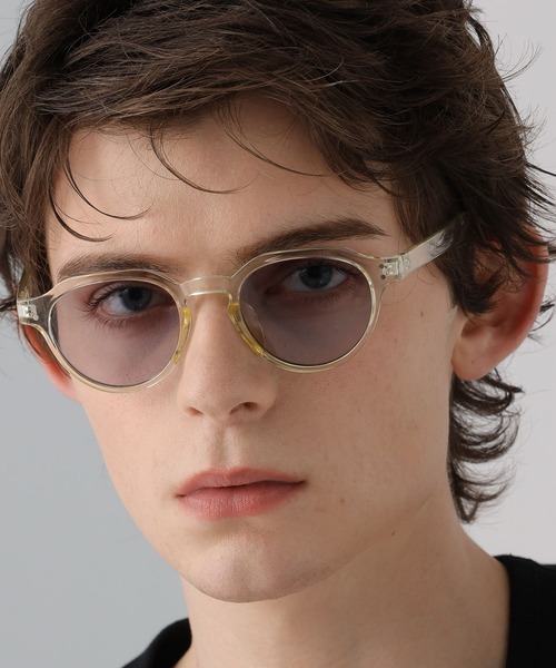 HARE(ハレ)の「ウェリントンサングラス(HARE)(サングラス・メンズ・ブラック×ブルー/グレー/クリア/ブラック×グレー・FREE)」の7枚目の写真