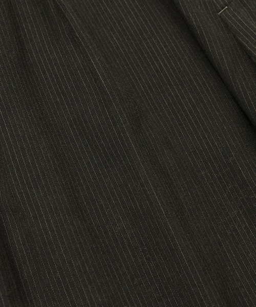 WhoWhat(フーワット)の「2 TUCK TROUSERS(スラックス・メンズ・ブラック×ピンク/ブラック×イエロー・M)」の9枚目の写真