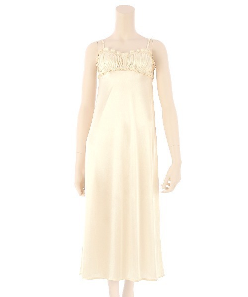 中村ゆりかコラボ】グロッシーワンピース（ルームワンピース