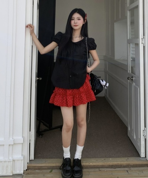 希少y2kフリル総レース花柄スカートパンツ mercalifassion_df08