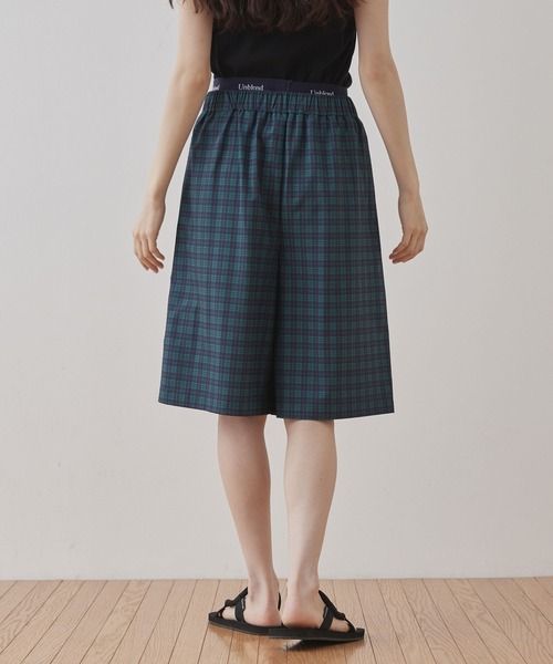 Unblend】セットアップ対応 / UVカット＆吸水速乾 水陸両用 チェック柄