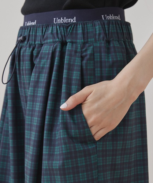 Unblend】セットアップ対応 / UVカット＆吸水速乾 水陸両用 チェック柄