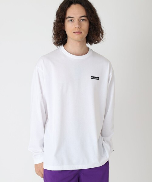 Columbia(コロンビア)の「Columbia/メンズ ニューファウンドガーデン ロングスリーブTシャツ(ロンT 長袖Tシャツ) 速乾 UVカット/コロンビア(Tシャツ/カットソー・メンズ・ブラウン/ホワイト/ネイビー/ブラック/ブルーグリーン/グレー・S/M/XL/L)」の1枚目の写真