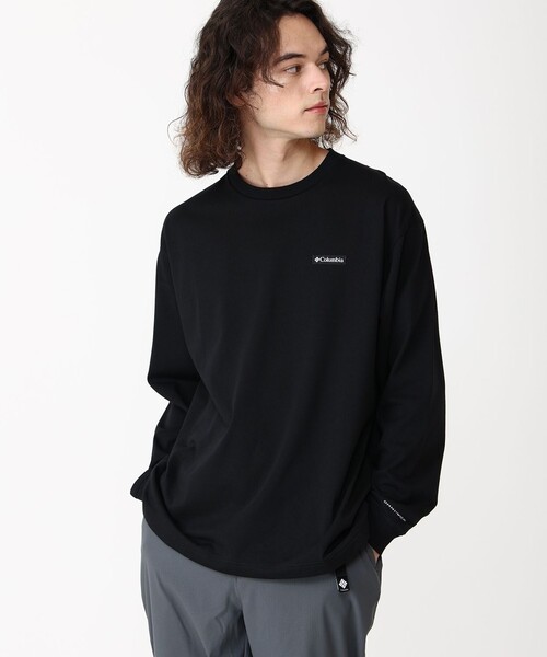 Columbia(コロンビア)の「Columbia/メンズ ニューファウンドガーデン ロングスリーブTシャツ(ロンT 長袖Tシャツ) 速乾 UVカット/コロンビア(Tシャツ/カットソー・メンズ・ブラウン/ホワイト/ネイビー/ブラック/ブルーグリーン/グレー・S/M/XL/L)」の7枚目の写真