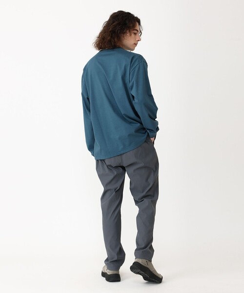 Columbia(コロンビア)の「Columbia/メンズ ニューファウンドガーデン ロングスリーブTシャツ(ロンT 長袖Tシャツ) 速乾 UVカット/コロンビア(Tシャツ/カットソー・メンズ・ブラウン/ホワイト/ネイビー/ブラック/ブルーグリーン/グレー・S/M/XL/L)」の11枚目の写真