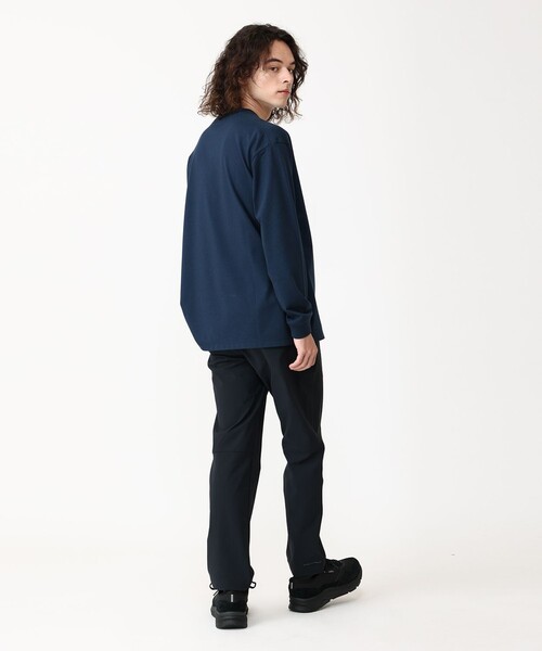 Columbia(コロンビア)の「Columbia/メンズ ニューファウンドガーデン ロングスリーブTシャツ(ロンT 長袖Tシャツ) 速乾 UVカット/コロンビア(Tシャツ/カットソー・メンズ・ブラウン/ホワイト/ネイビー/ブラック/ブルーグリーン/グレー・S/M/XL/L)」の14枚目の写真