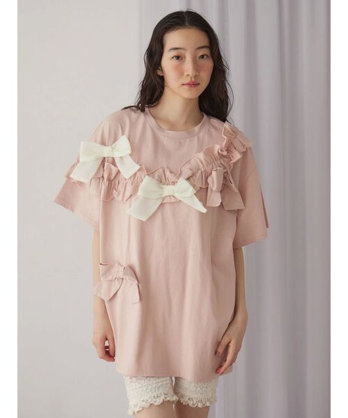完売未使用 merry jenny fluffy frill tops メリージェニー merry jenny fluffy frill tops （ブラック