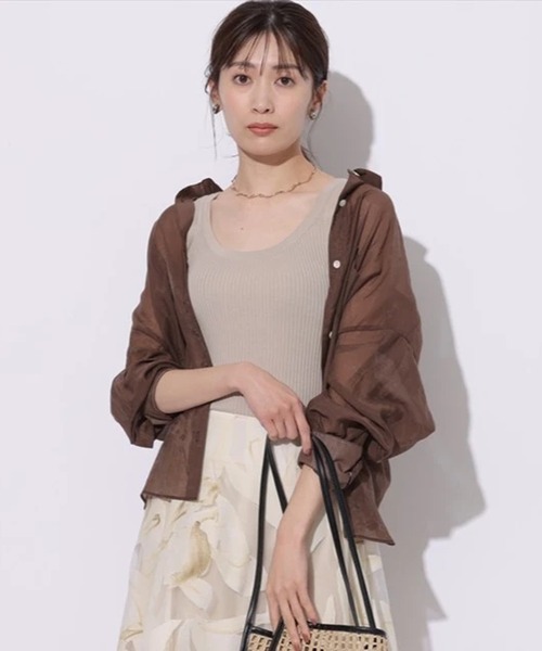 特価商品  シアーシャツ（シャツ/ブラウス）｜Mystrada（マイストラーダ トップス