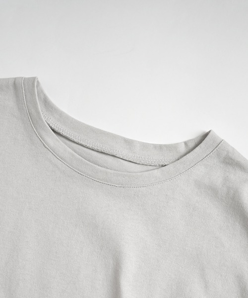 MARAI(マーライ)の「ツイストスリーブカットソー 半袖(Tシャツ/カットソー・レディース・モカ/チャコール/グレー/アイボリー・FREE)」の17枚目の写真