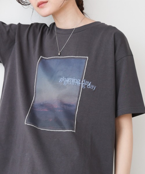 【boohoo】プリント半袖Tシャツ 選べる3デザイン転写プリントアソートTシャツ bel-y-29512・bel