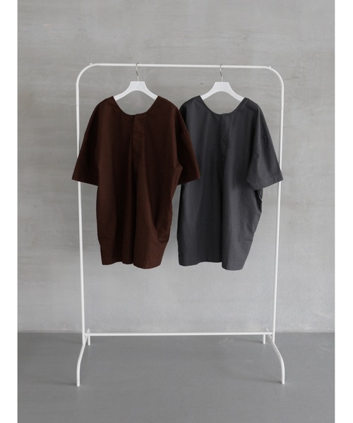 Katrin TOKYO(カトリーントーキョー)の「box short all-in-one(つなぎ/オールインワン・レディース・ボルドー/ネイビー・FREE/XS)」の11枚目の写真