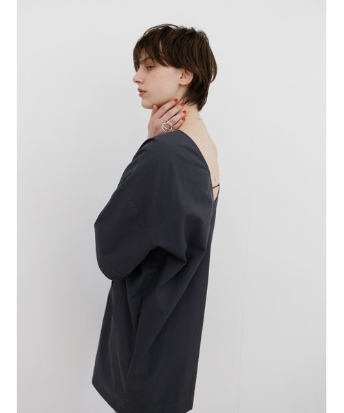 Katrin TOKYO(カトリーントーキョー)の「box short all-in-one(つなぎ/オールインワン・レディース・ボルドー/ネイビー・FREE/XS)」の22枚目の写真