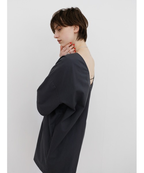 Katrin TOKYO(カトリーントーキョー)の「box short all-in-one(つなぎ/オールインワン・レディース・ボルドー/ネイビー・FREE/XS)」の21枚目の写真