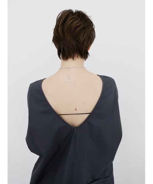Katrin TOKYO(カトリーントーキョー)の「box short all-in-one(つなぎ/オールインワン・レディース・ボルドー/ネイビー・FREE/XS)」の17枚目の写真