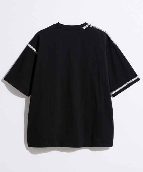 スペシャル　スカル　ブラック黒　60s〜　アスレチックTシャツ　シングルステッチ チャイナGIRLステッチTシャツ | VOLCAN&APHRODITE