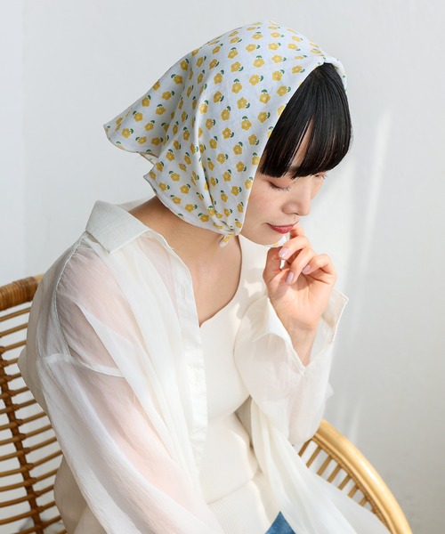 フミカウチダ ハンカチスカーフ バンダナ fumikauchida バンダナ スカーフ