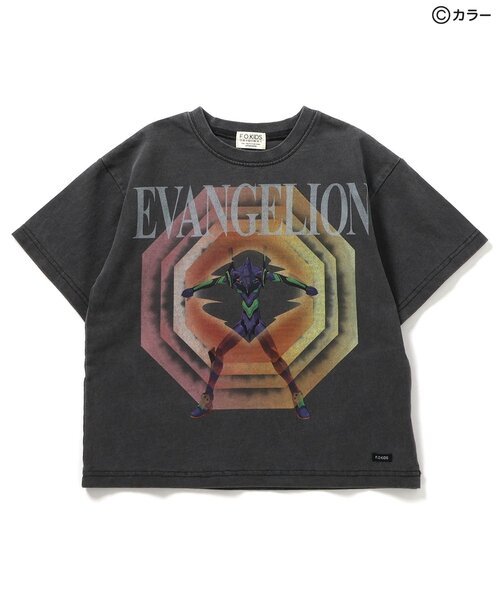 エヴァンゲリオン　長袖カットソー グラフィックプリント セール】【エヴァンゲリオン】グラフィックTシャツB（キッズ