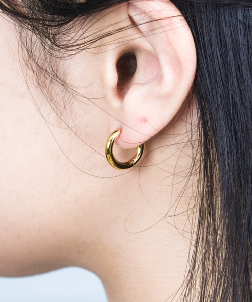 TOMWOOD クラッシックフープ スモールピアス TOMWOOD】Classic Hoop Small Gold クラシックフープ スモール