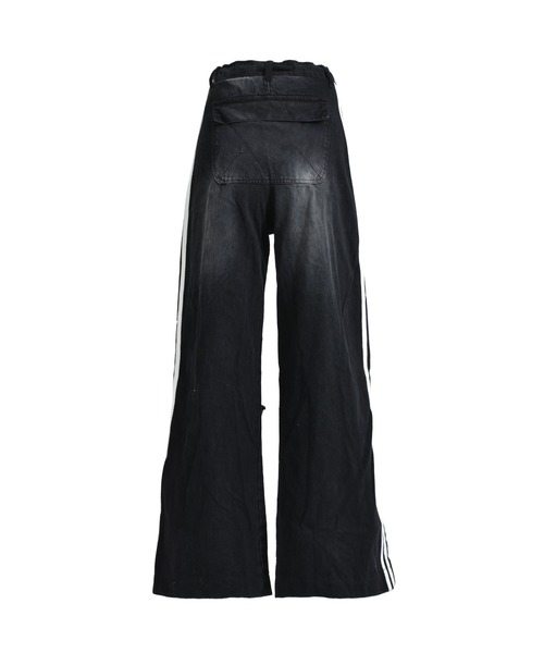 YORI SPORT（ヨリスポーツ）の「5STRIPE DENIM（デニムパンツ・メンズ・ブラック・28inch/30inch）」の5枚目の写真