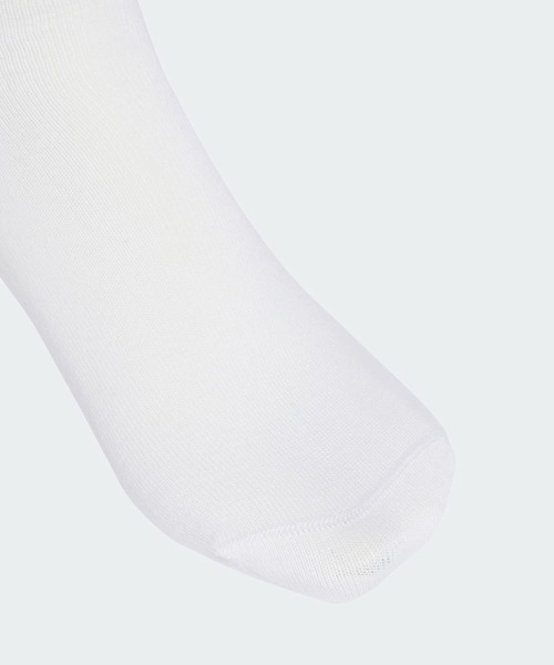 adidas（アディダス）の「スリーストライプス ハイ クルーソックス 3足組 / 3S HIGH CR S 3P / アディダスオリジナルス adidas Originals（ソックス/靴下・メンズ・ホワイト/ホワイト系その他/ブラック・kids-XXL/LARGE/MEDIUM/SMALL/X-LARGE）」の9枚目の写真